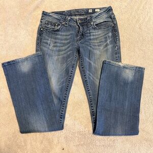 Miss Me Size 30 Blue Boot Cut Jeans